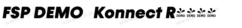 FSP DEMO   Konnect R字体转换